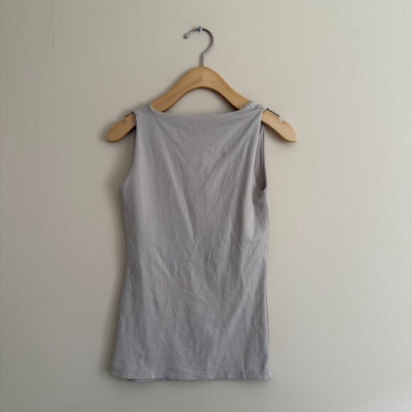 Zara Wide Strap Polyamide Top - Picture 3 of 3